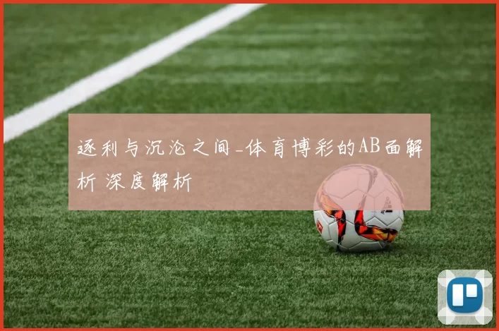 逐利与沉沦之间_体育博彩的AB面解析 深度解析