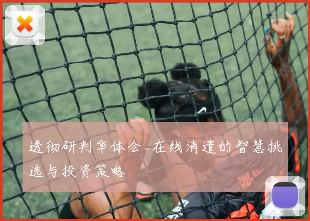 透彻研判华体会_在线消遣的智慧挑选与投资策略